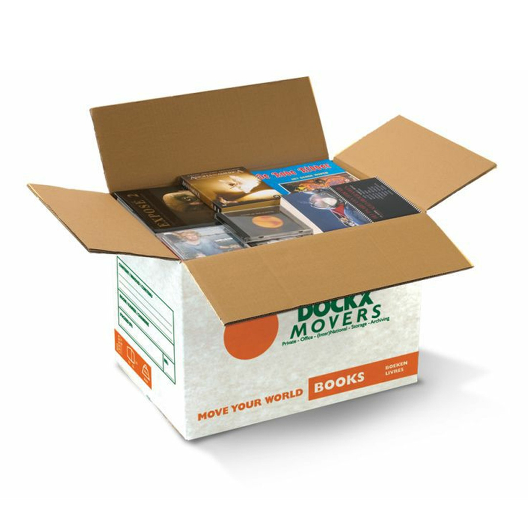 Vente en ligne de carton pour les livres - Dockx Boxes
